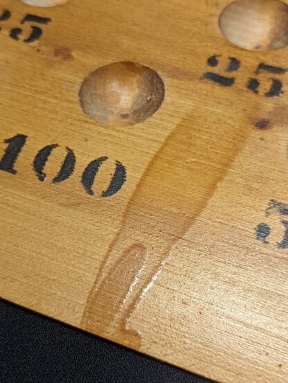 Antique Putting Tray Golf Game | Wooden | Score Points | Skeeball | 23972 - Image 8