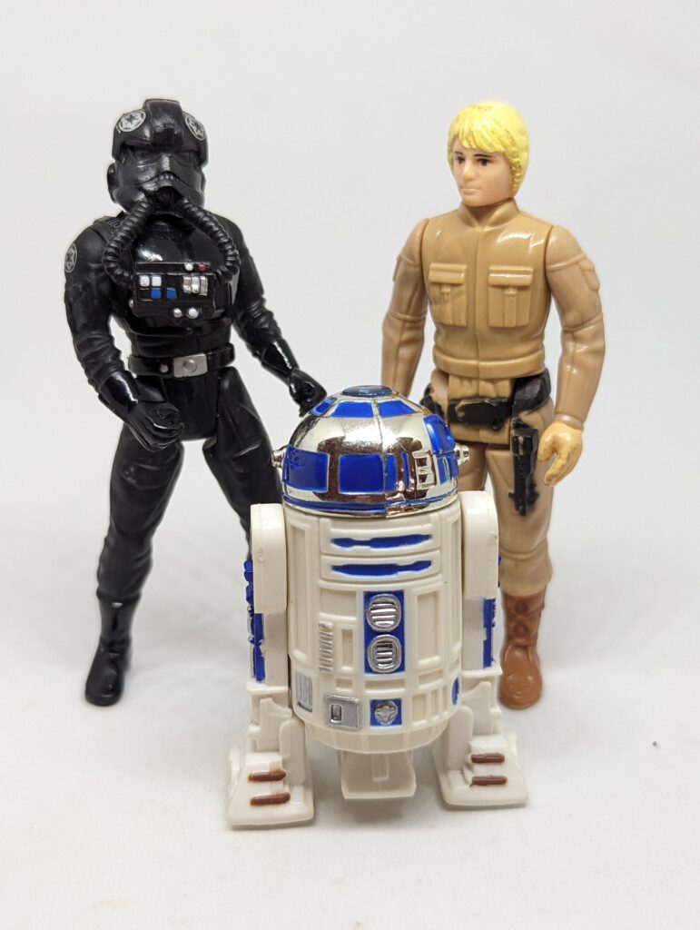 luke skywalker tie fighter