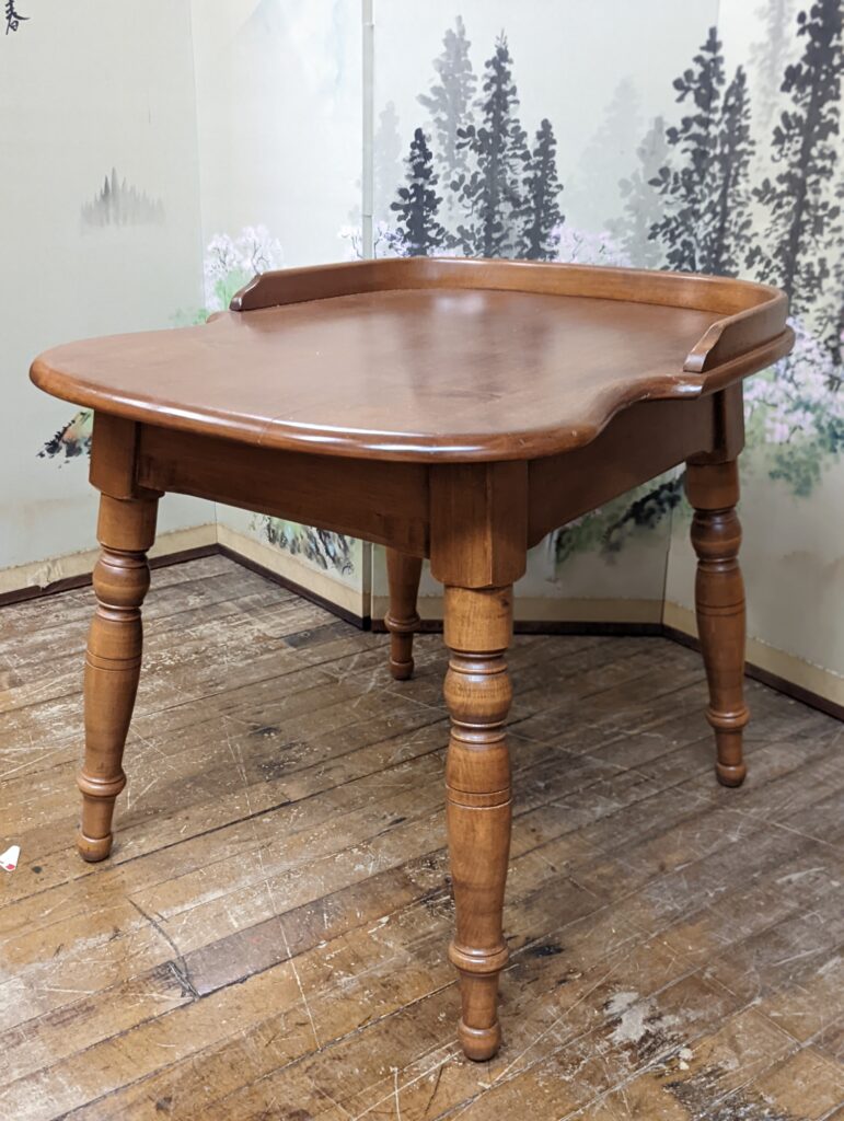 Heywood Wakefield Side Table | Champagne Maple | Mid Century