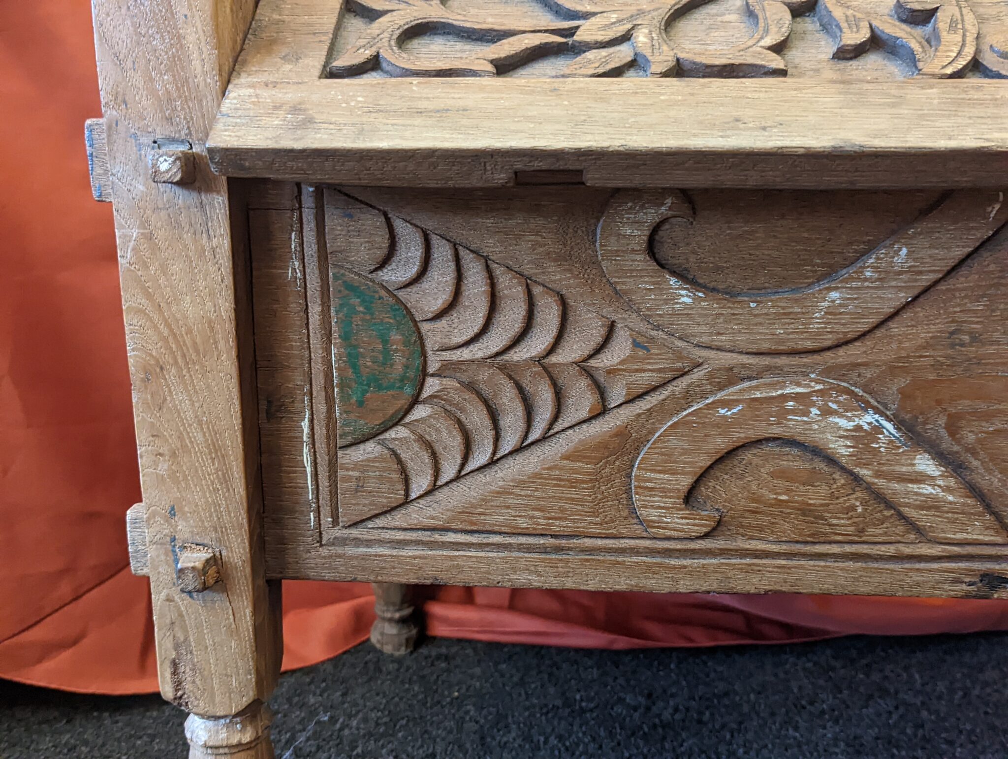 Balinese Bride’s Dowry Chest HandCarved Indonesia Mid 19th