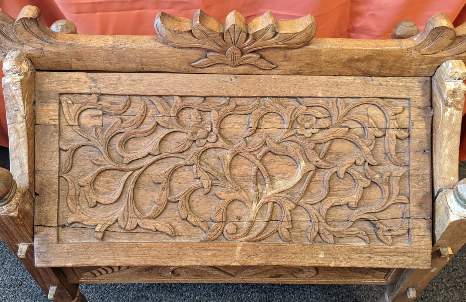 Balinese Bride’s Dowry Chest HandCarved Indonesia Mid 19th