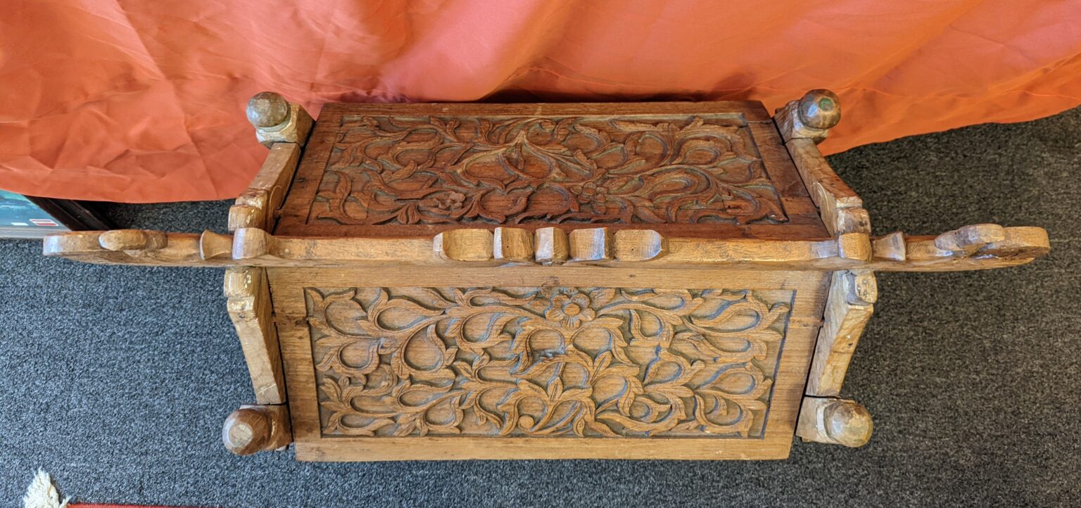Balinese Bride’s Dowry Chest HandCarved Indonesia Mid 19th