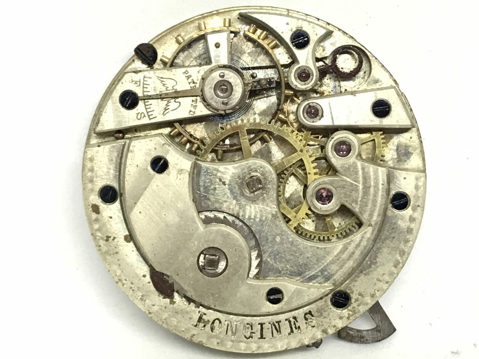Longines 40mm Pocket Watch Mov't, Excellent Dial & Hands, Parts/Repair | 23424 - Image 5