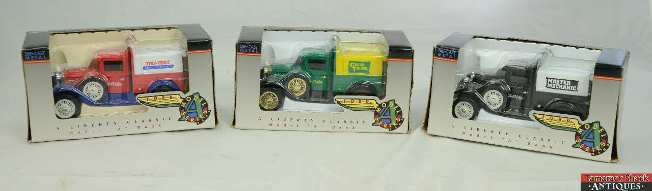 Lot 3 Liberty Classic Ford Model A Pickup Truck True Value Bank Mechanic Paint