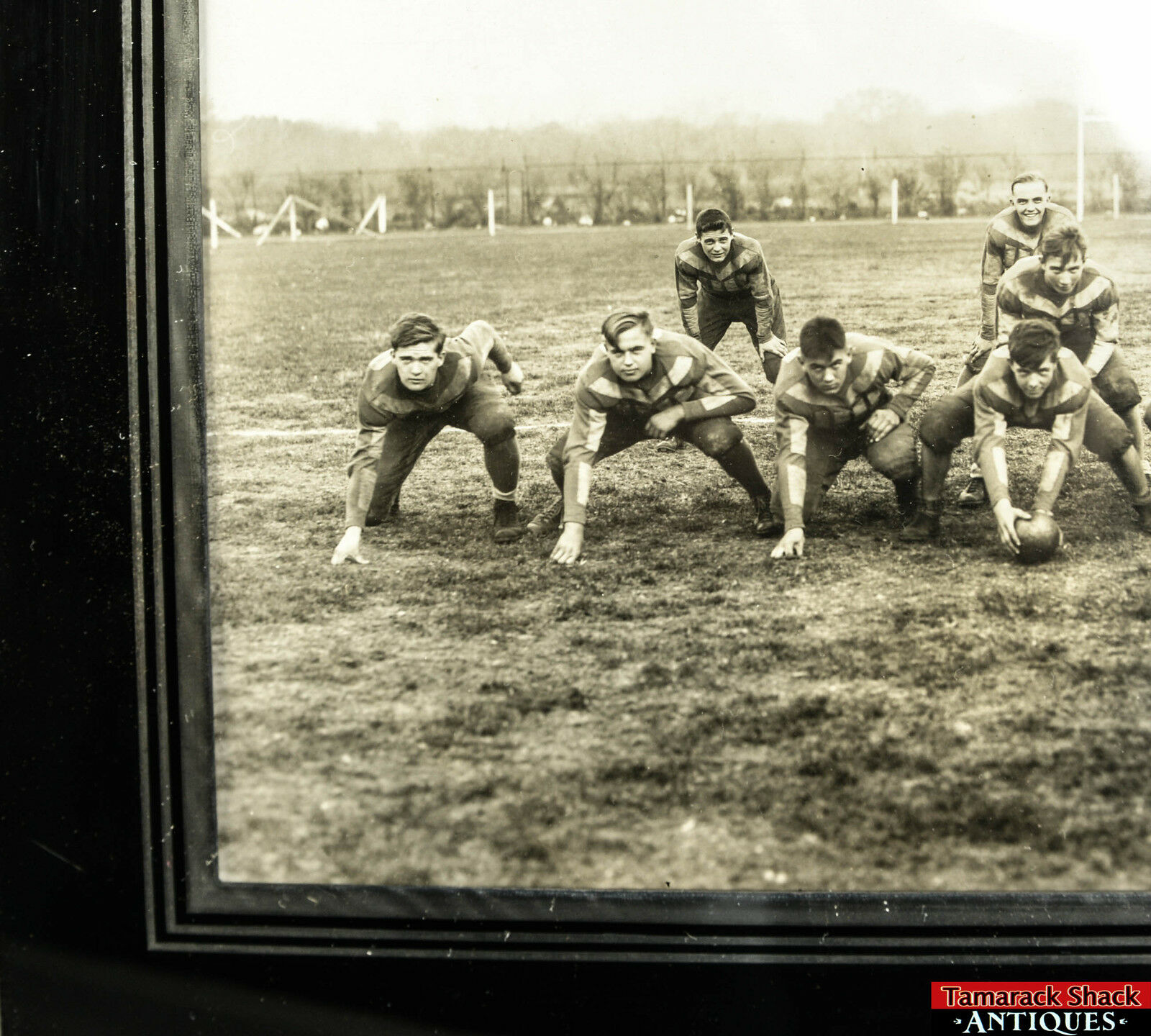 Starting Line-Up Black & White Proviso Provi 1931 High School Football Team I... - Image 6