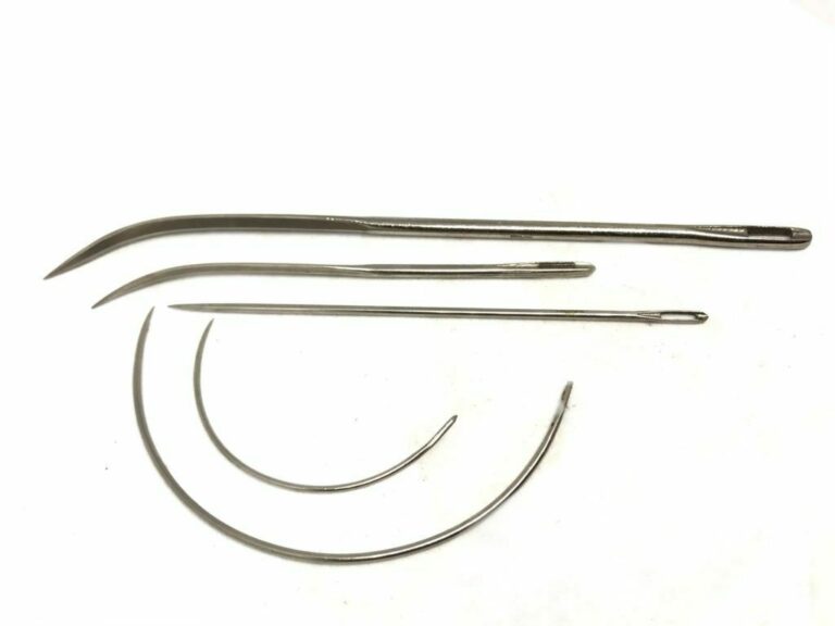 Vintage Large Sailmakers Sewing Needles, Made in England, Set of 5 23417 Tamarack Shack Antiques