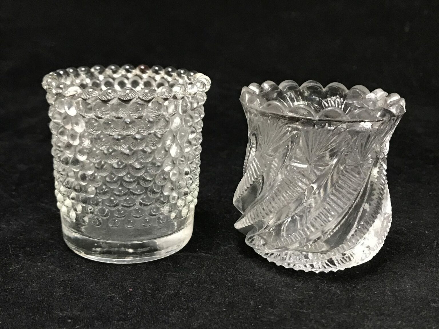 8 Beautiful EAPG Glass Toothpick Holders, & Other Makers