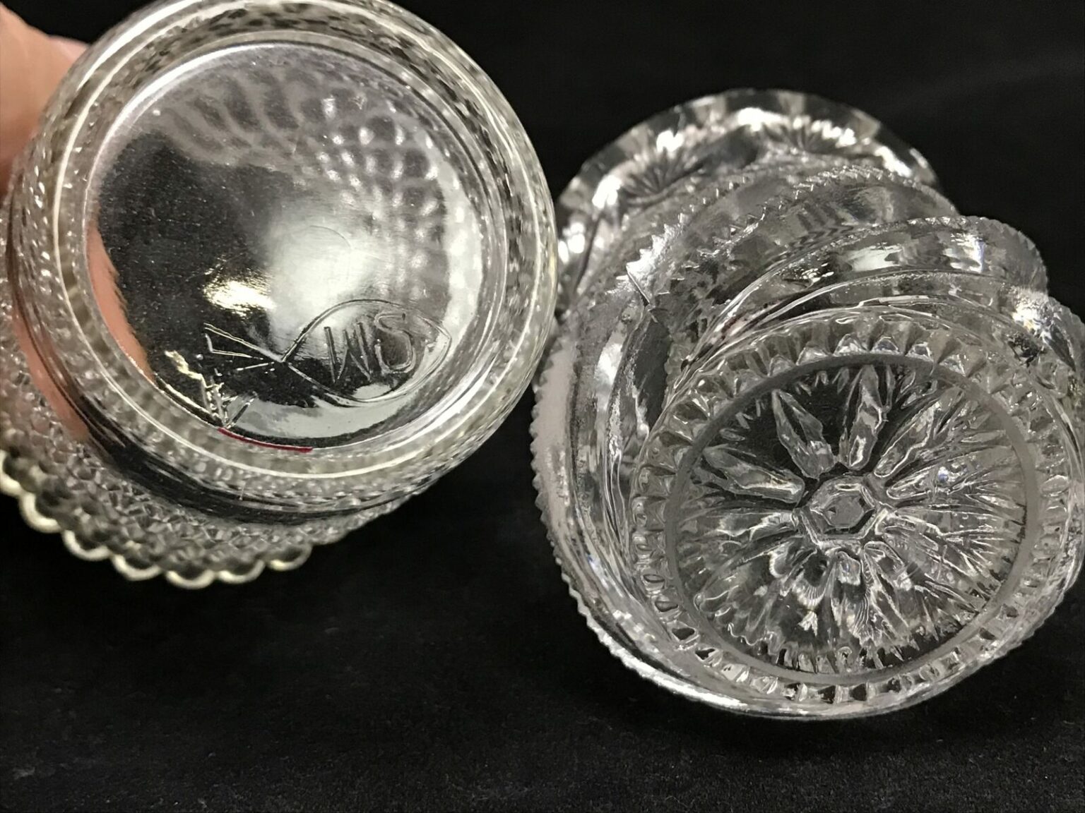 8 Beautiful EAPG Glass Toothpick Holders, & Other Makers