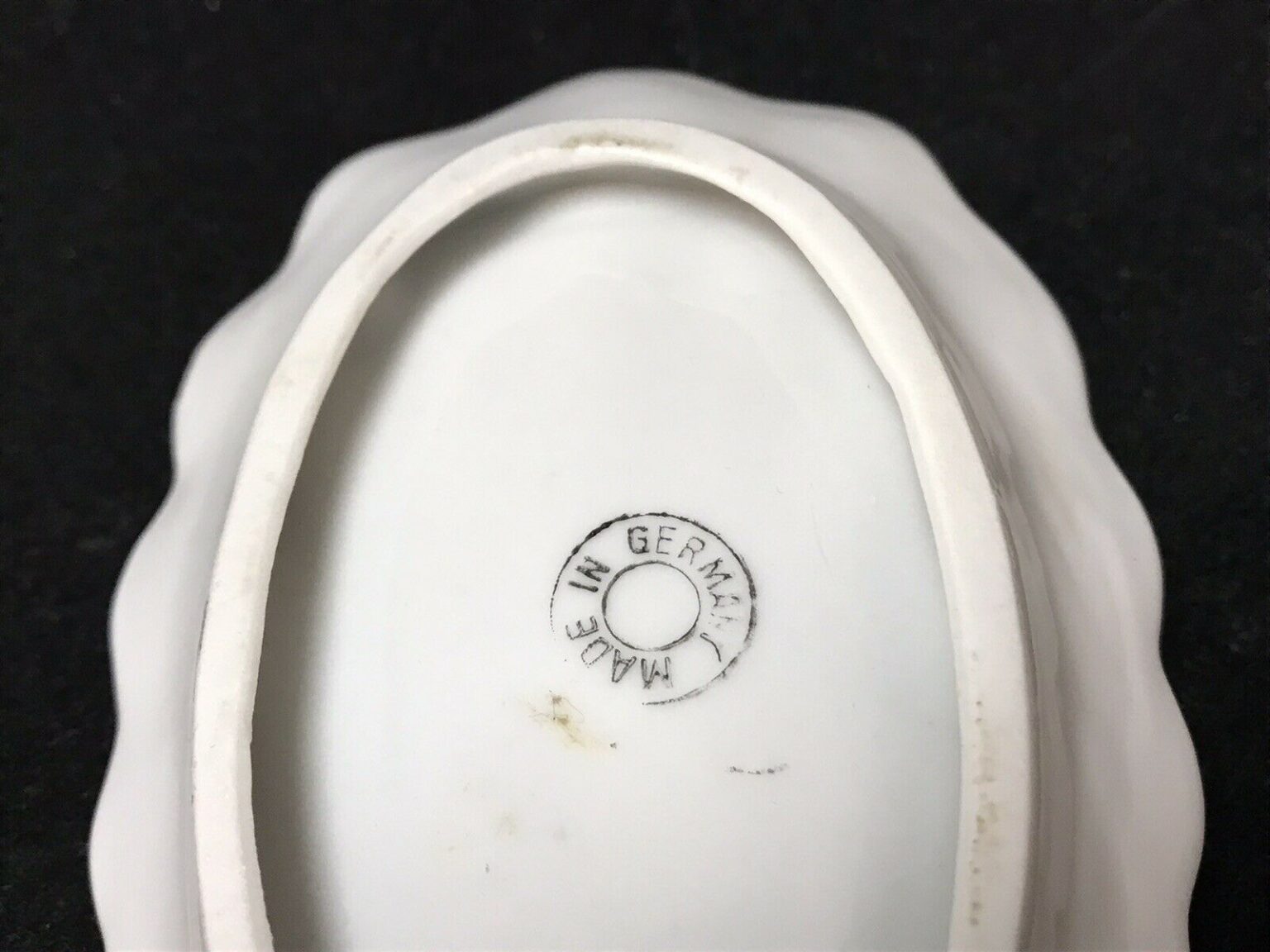 Antique German Pipe Souvenir Ashtray from New Consistory Temple ref