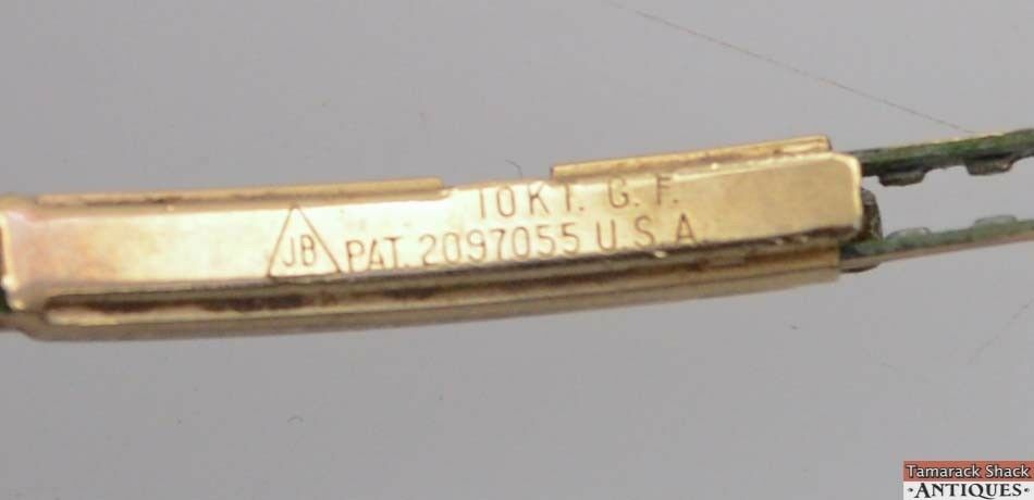 Hampden 17J Ladies Wristwatch Swiss 10k GF and Corded Band For Parts or Repair - Image 12