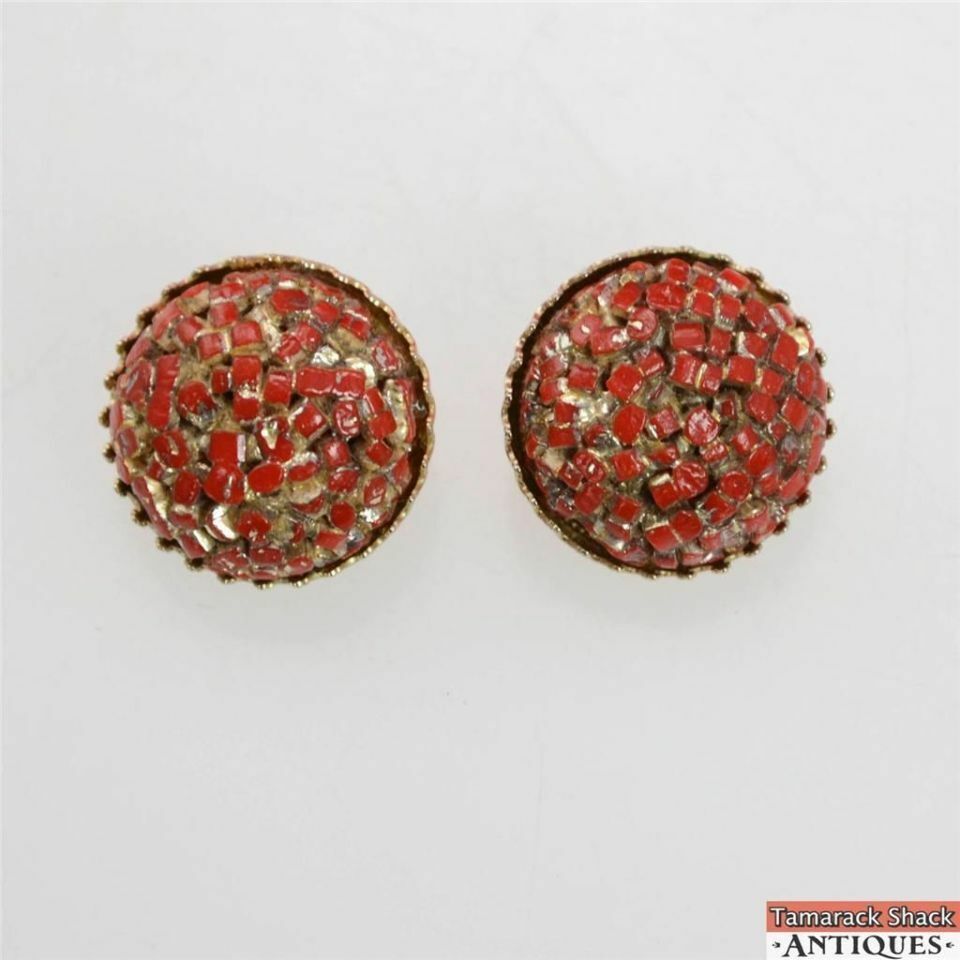 coro clip on earrings