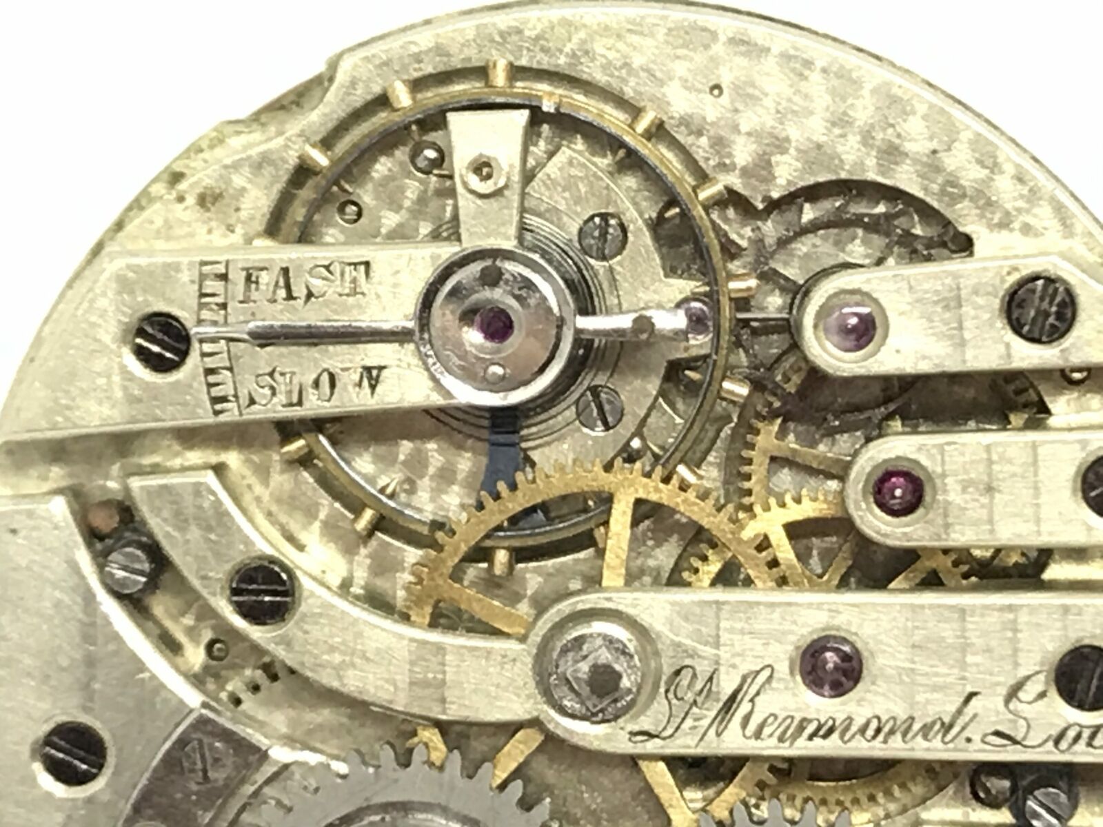 Raymond Locle 36mm Pocket Watch Movement & Dial for Parts/Repair | 23285 - Image 5