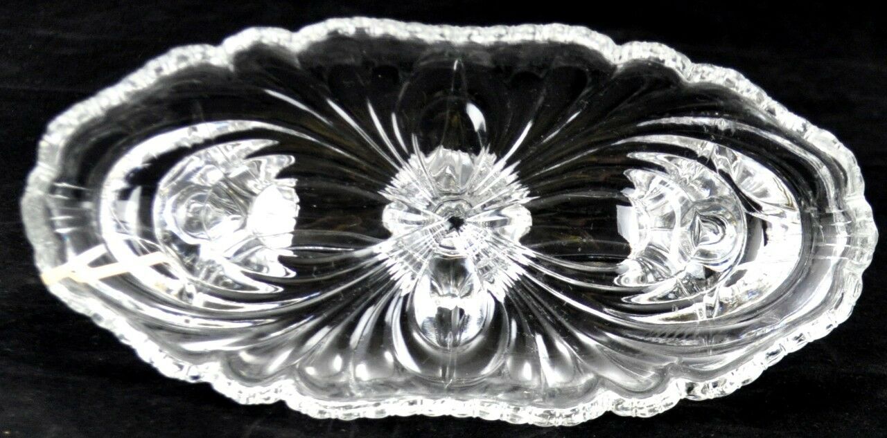 Vintage Cambridge Caprice 3 Light Clear Glass Candlestick Holder - Image 5