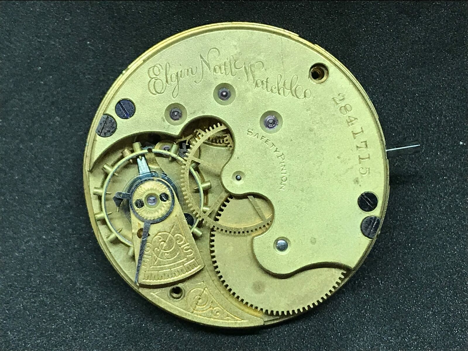 Elgin 6s Pocket Watch Mov't for Parts/Repair, 11j, Mod.1 Grade 94, Ca. 1888 |... - Image 4