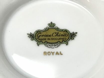 Fine Grace China Royal Pattern Cream & Sugar Set, Occupied Japan | 23013 - Image 7