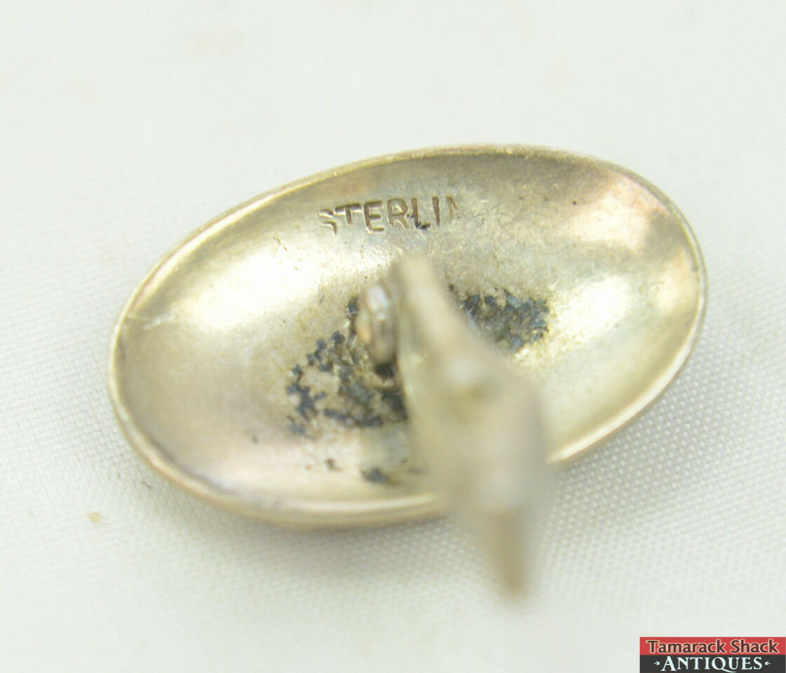 Vintage Kalo Hand Wrought Sterling Monogrammed "PPE" Cuff Links Money Tie Clip - Image 6