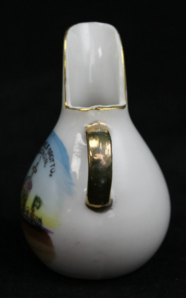 Vtg Dickeyville Grotto Wisconsin Hand Painted G Nov. Co. Japan Souvenir