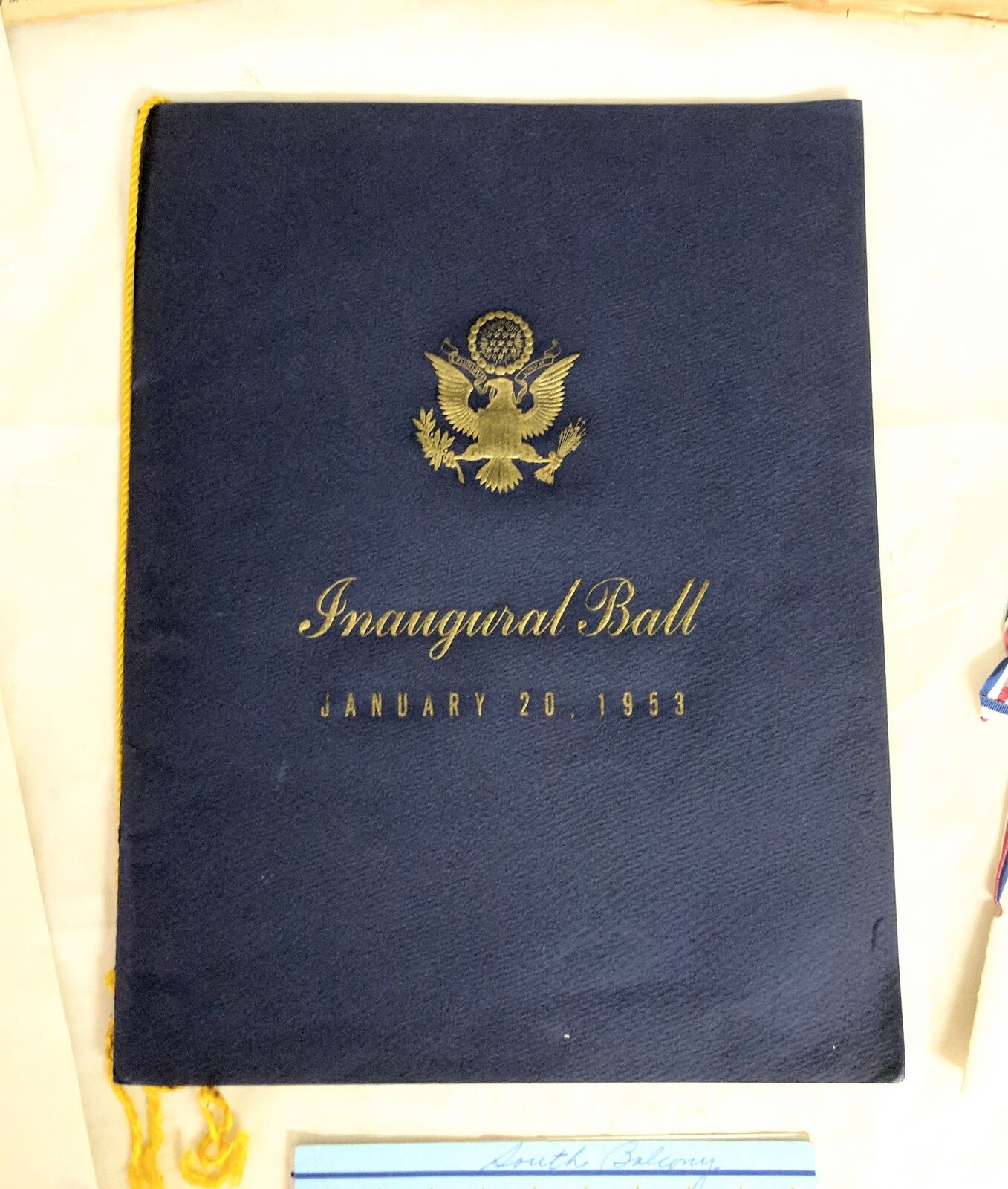 1953 Presidential Inauguration Invitation and Ceremonies Program & Ticket,Sealed 
