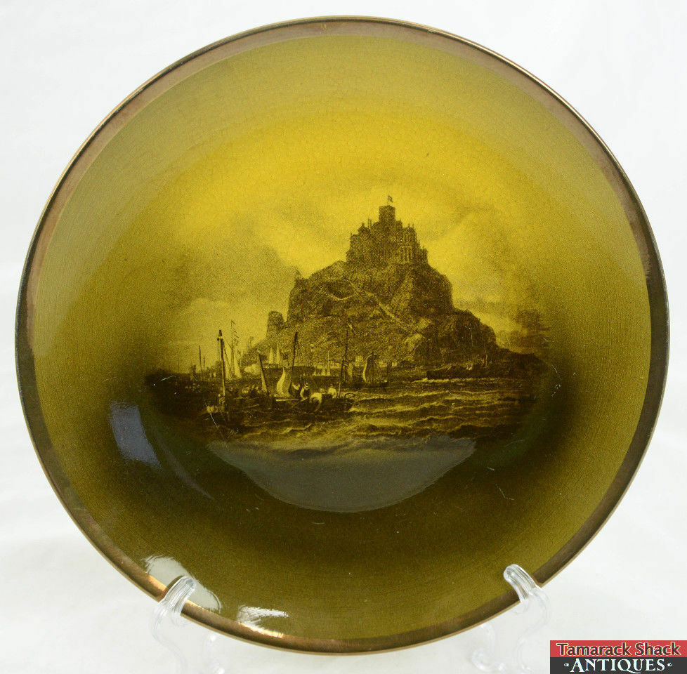 Royal Vista Ware by Ridgway of England – 10 1/4" Plate – "Mount St. Michael"