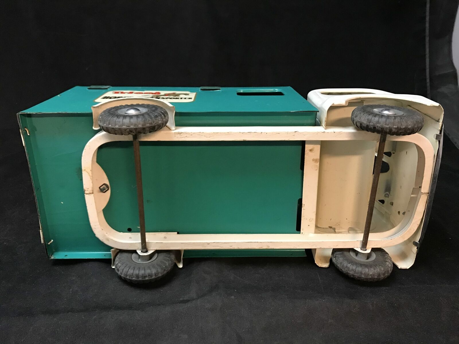 Tri-ang Horse Transporter Truck/Lorry, Ca.1960, 18.5" Size, Nice Shape | 23475 - Image 4