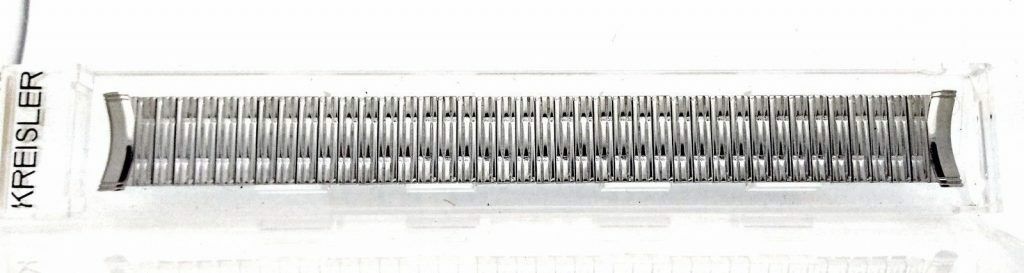 Vintage Men's Stainless Steel Kreisler 18mm NOS Expansion Watch Band 60s GEO MOD NEW