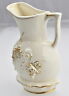 Vintage Japanese Style Milk Pitcher Gilded Grape Vines Porcelain Wall Pocket - Image 3
