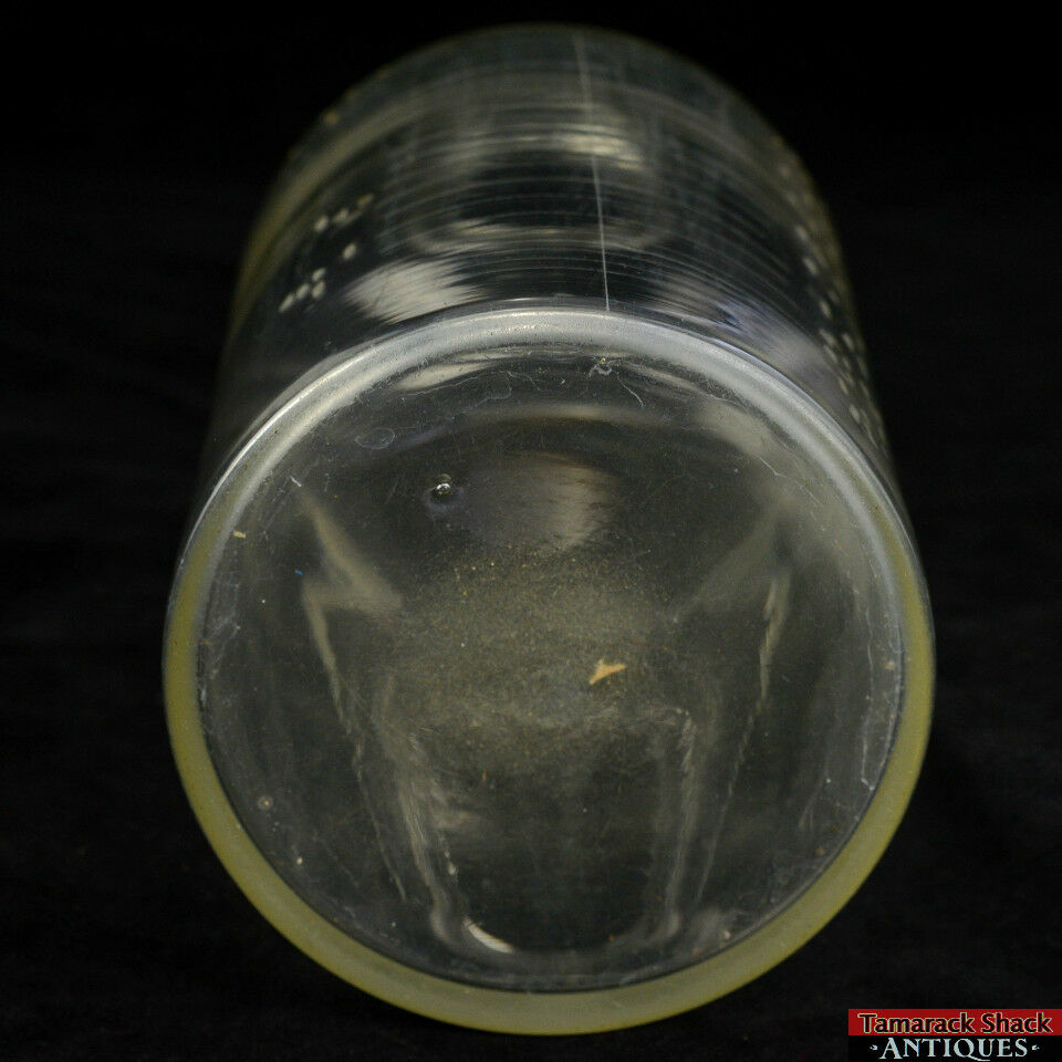 XX LARGE Antique Etched Glass 1-Gallon Laboratory Beaker Flask Apothecary Jar - Image 5