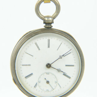 ATQ Silver Swiss G.Juvet Geneva KW/KS Pocket Watch 4 Repair Glass Crystal 15528