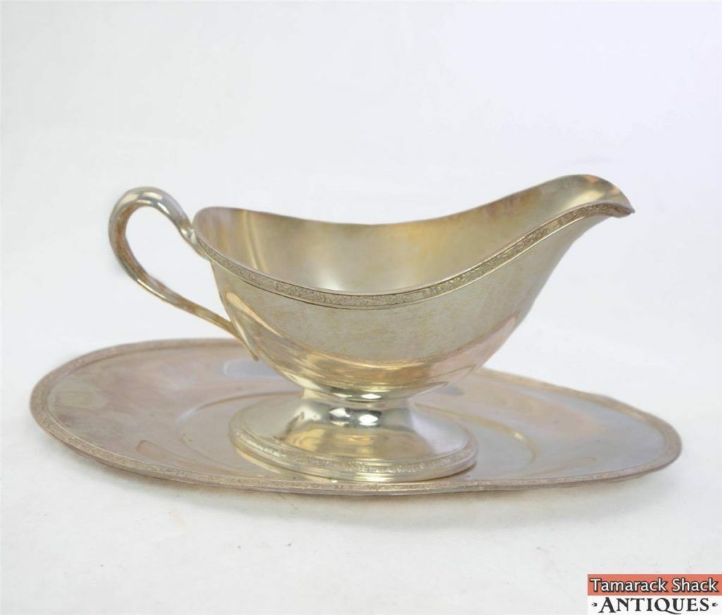gravy boat with plate antique silver plate oneida ashby gravy boat with gravy boat with plate antique silver plate oneida ashby gravy boat with