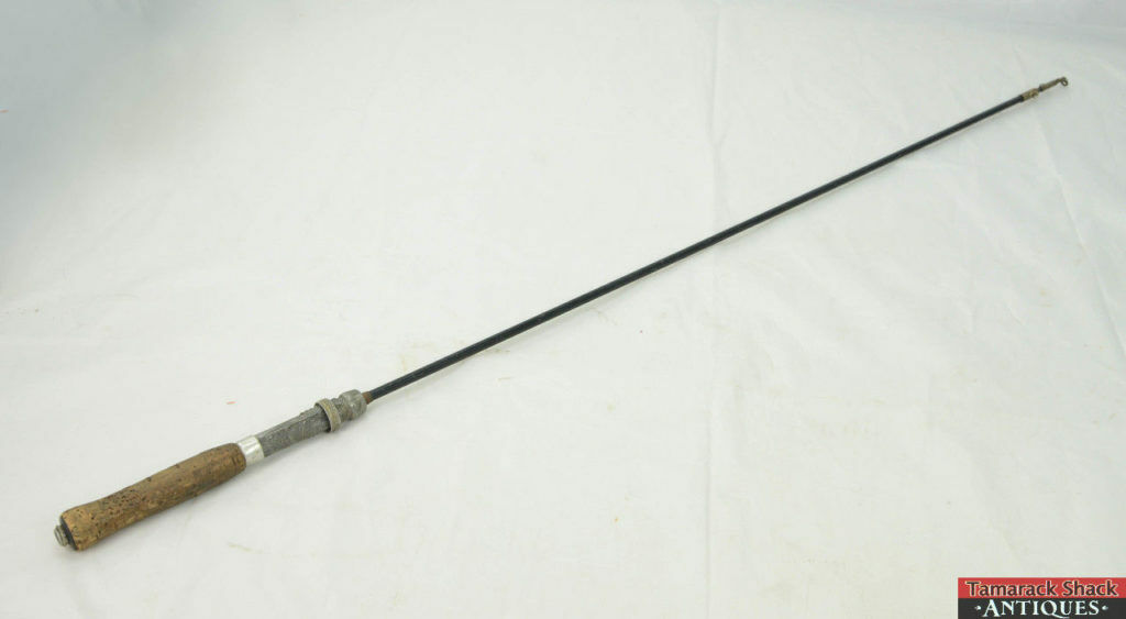 GEP Gephart Metal Extending Telescoping Fly Rod Fishing Pole 102″ Cork  Handle – Tamarack Shack Antiques