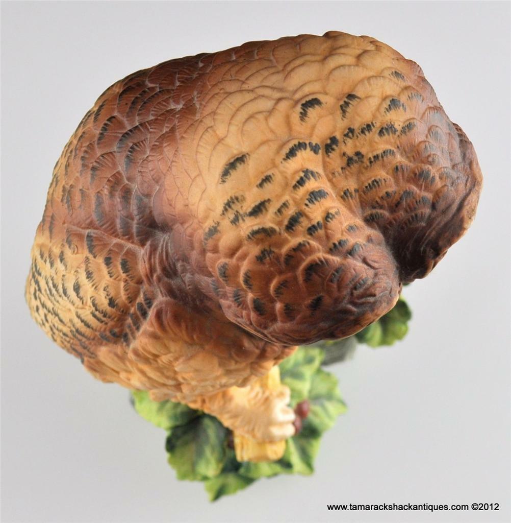 VTG Andrea by Sadek Elf Owl Holly Berries 8 1/4" Figurine Hand Painted Japan - Image 6
