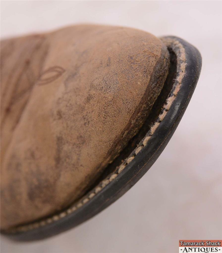 Vintage Acme Size 5 D Style 13131 Cowboy Boots Light Brown Tan Made in India - Image 10