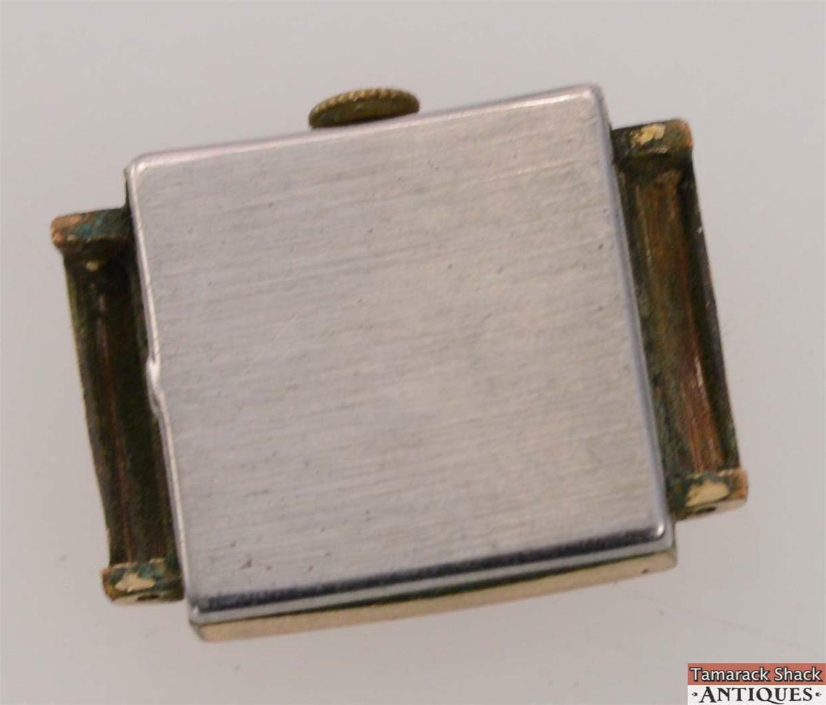 Vintage Banner Swiss 7j Wrist Watch Pioneer Stainless Back For Parts or Repair - Image 4
