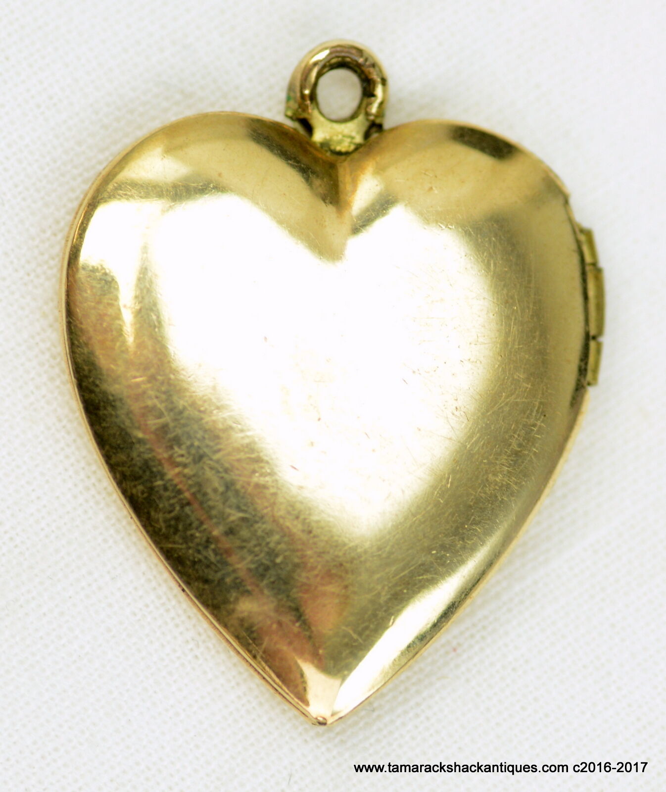 FB Jewels Solid 1 20 Gold Filled 16mm Enameled Flower I Love You Heart Locket