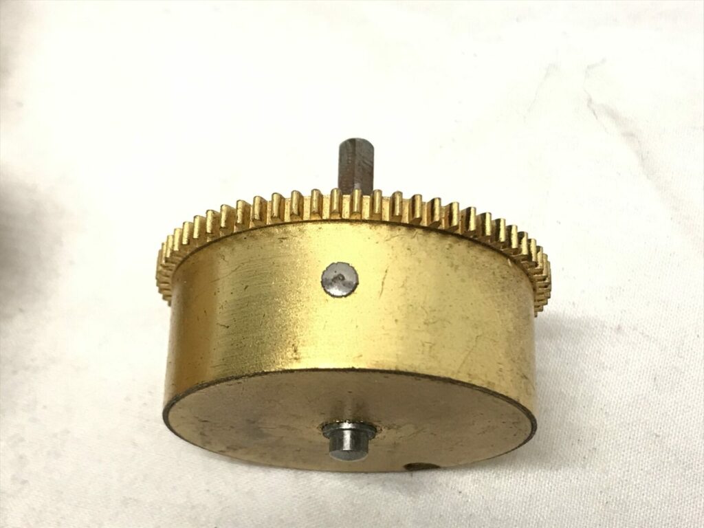 (6) Clock Barrels & Springs for Clock Repair. 41mm Barrel Dia., 67