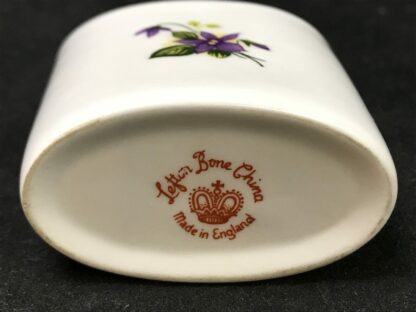 6 Fine China & Pottery Toothpick Holders, Ireland Souvenir, Lefton, Gilded | ... - Image 7