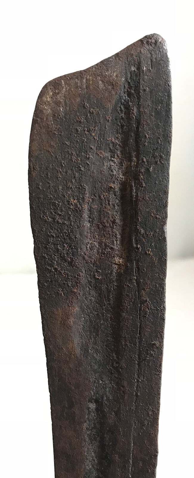 Antique Nepalese Gurkah Kukri Knife, Carved Wooden Handle 15″ 20538 - Image 3