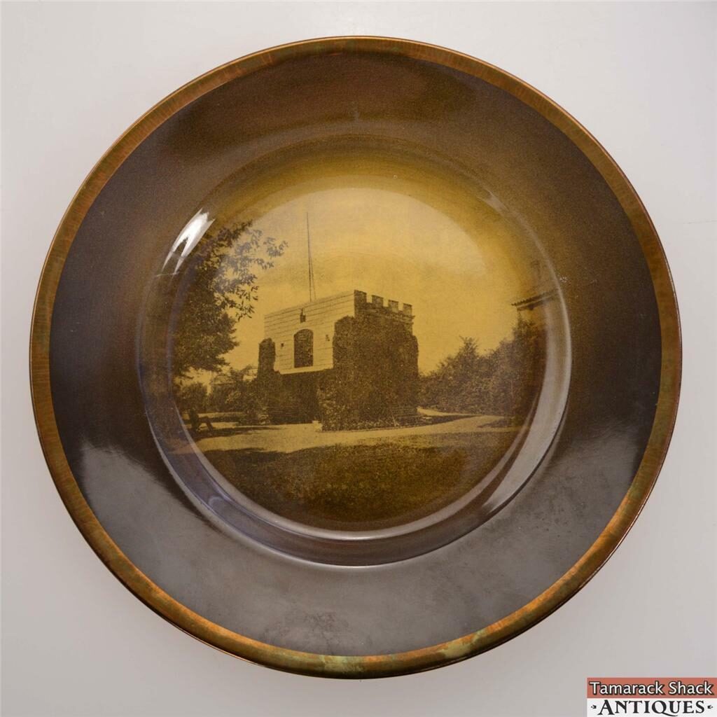 Antique Ridgway England Plate "The Upper Fort Garry Gate" Winnipeg Canada Tamarack Shack Antiques