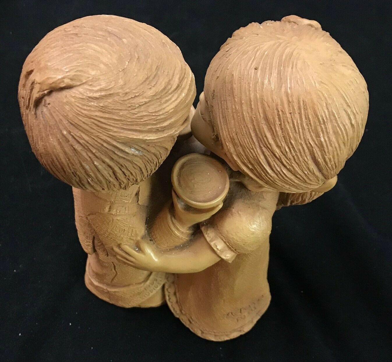 Solar Studios 1983 Artist Signed Bill Mack A Toast to Us Wedding Sculpture 21385 - Image 10