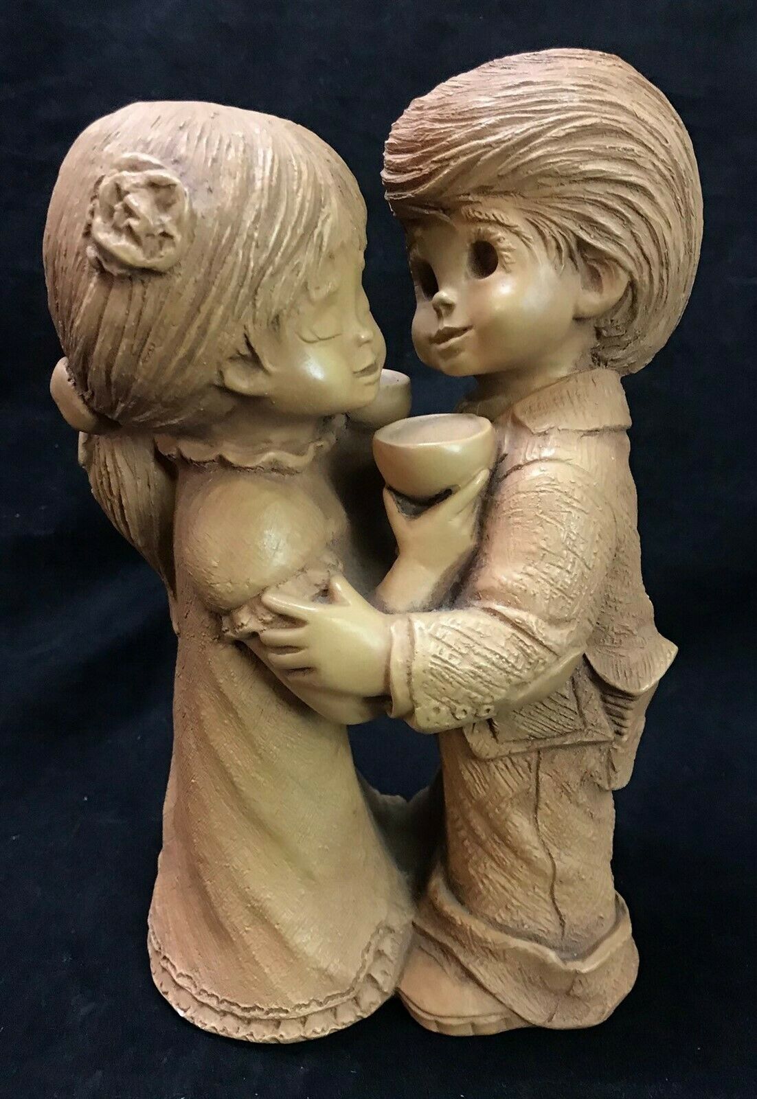 Solar Studios 1983 Artist Signed Bill Mack A Toast to Us Wedding Sculpture 21385