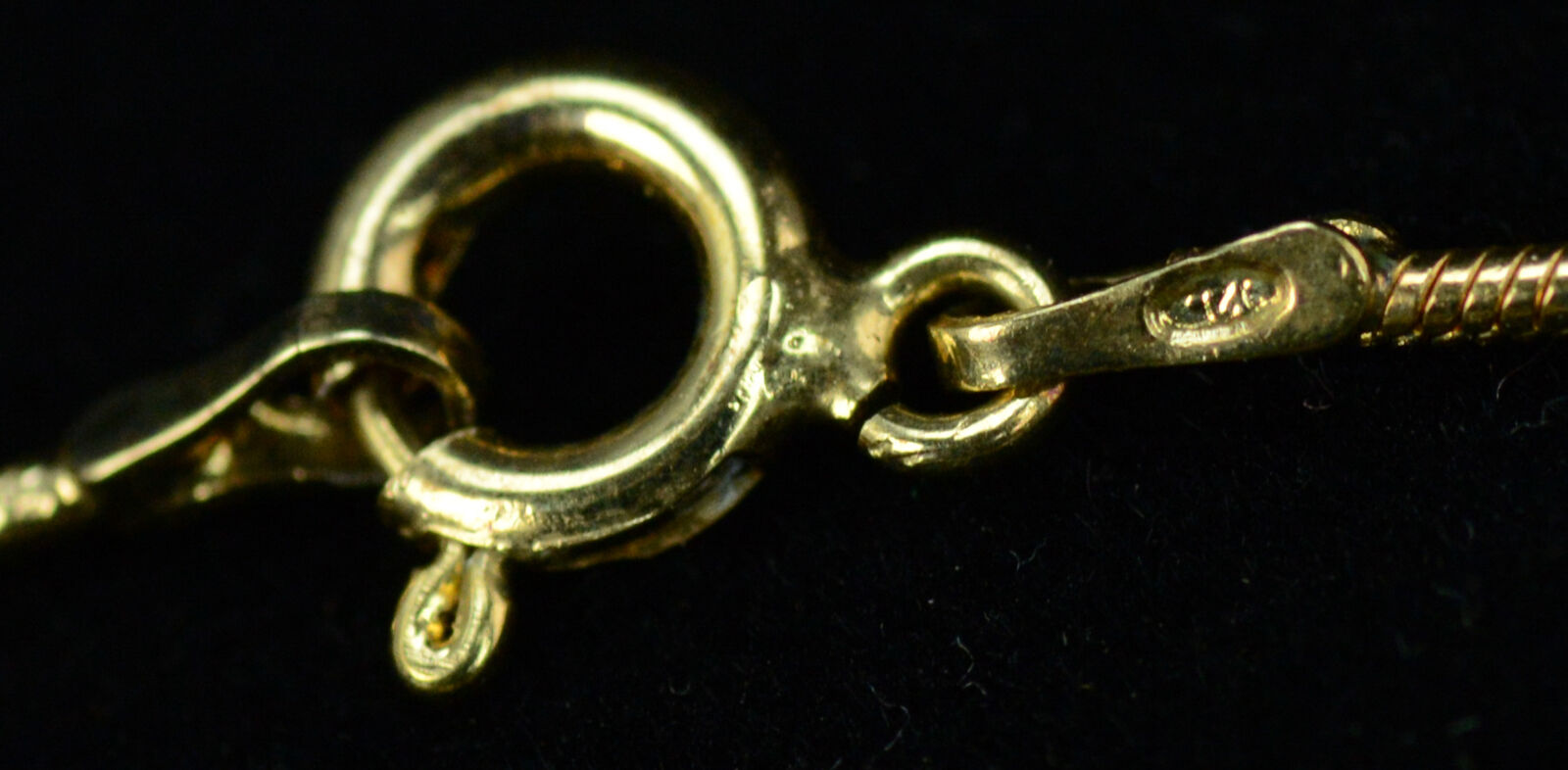 Vtg 14K Yellow Gold On Sterling Chain Gold Fill Teardrop Pearl Pendant Necklace - Image 10