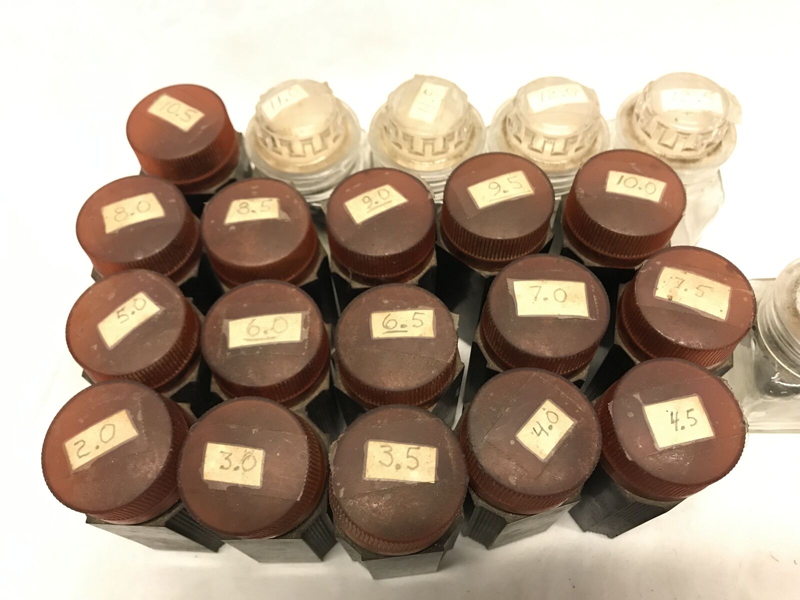 SZM Spannwerkzuege Lathe Collet Set 22pcs Szs. 2.0-12.5, Bakelite Bottles |21627 - Image 3