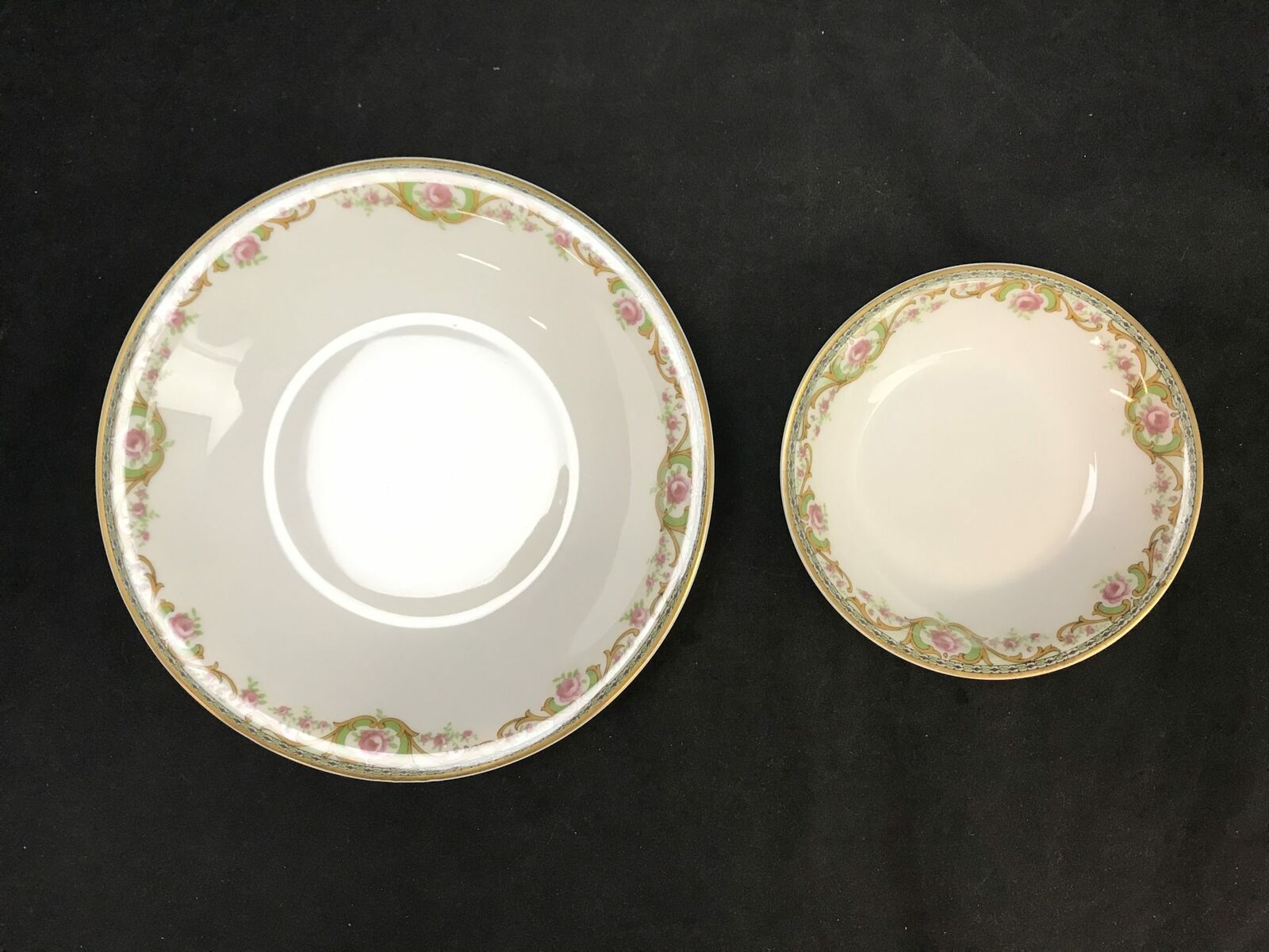 Theo. Haviland Limoges (4) Soup Bowls & (4) Dessert Bowls Ca.1903-25 | 23007 - Image 3