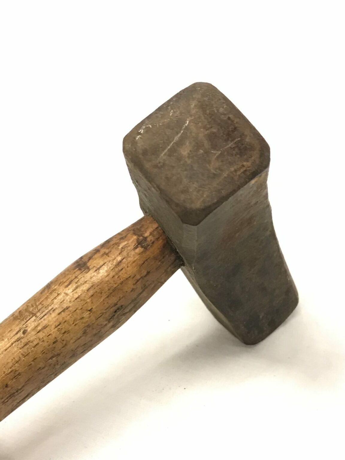 Unusual Antique sideCurve Coopers Hammer, 2.75lb. 5 3/4" Head