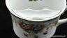 Vintage Late 19thC English Marne Floral Gilded Mustache Mug 4324 Royal Crowne Blue - Image 5