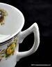 Vintage Late 19thC English Marne Floral Gilded Mustache Mug 4324 Royal Crowne Blue - Image 6