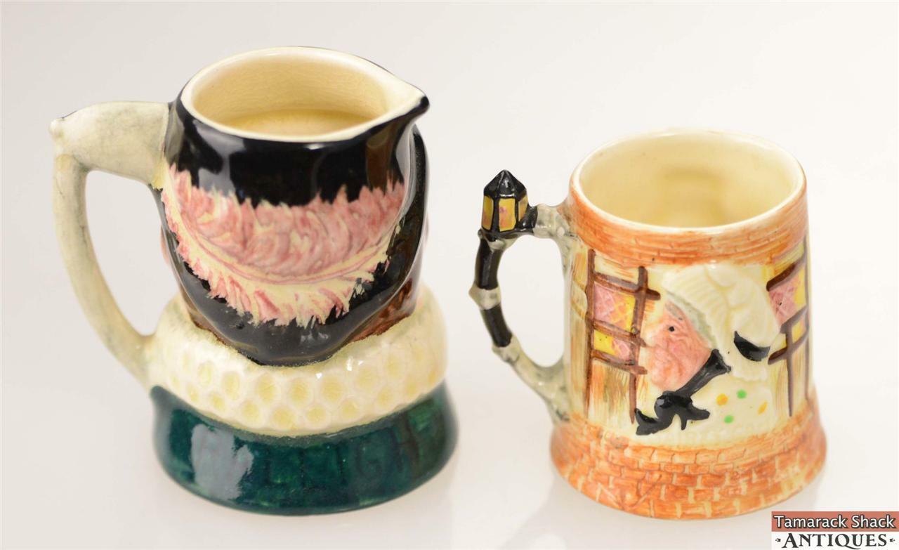 Lot of 2 Lancaster Sandland Character Toby Mug Jug Sir Raleigh England Marked - Image 4