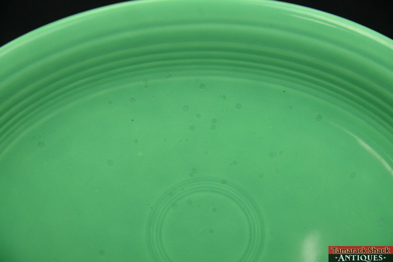 Lot of 3 Vintage Fiesta 12 1/2" Oval Serving Platters Red Green Old Ivory Cream - Image 7