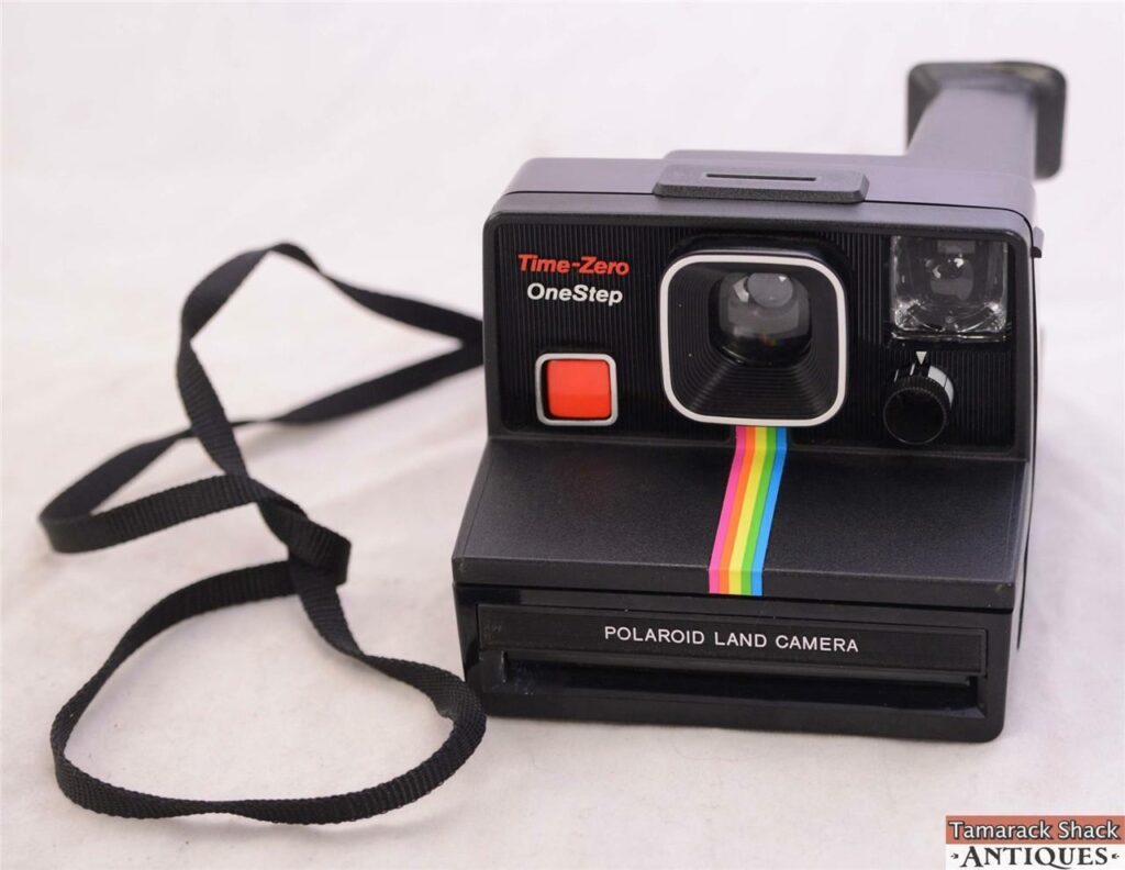Polaroid One Step Land Camera SX 70 Instant Camera Vintage w/ Case