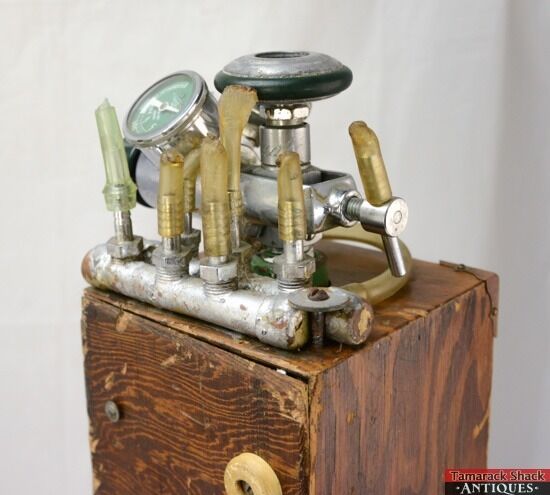 Airplane Cessna 310 N8055M Oxygen Tank & Hudson Regulator Tool Wood Case L4X - Image 8